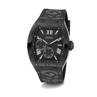 GUESS Falcon 52mm - BLK/BLK SUNRAY/BLK LTHR SILI (GW0645G2)