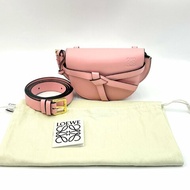 Loewe Mini gate bum bag 櫻花粉迷你腰包