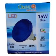 Omni 15W LED PAR 38 Lamp E27 220V Blue LPR38E27-15W/B