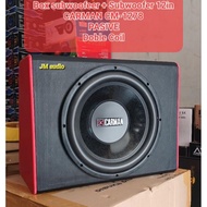 Ready Box Speaker SUB + Speaker SUB 12inch CARMAN CM-1278 PASIVE Doble