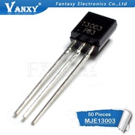 50pcs MJE13003 TO-92 13003 TO92 E13003 new triode transistor