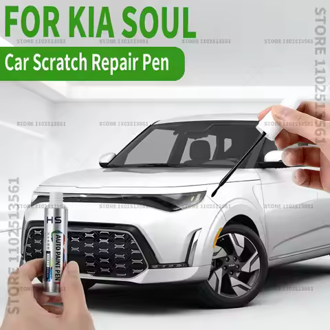 Car Paint Repair Pen For 2008-2025 KIA Soul Paint Scratch Repair Accessories Silver C5 White A1 Brow