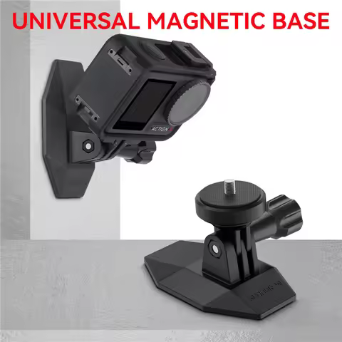 Magnetic Mount Base Holder for GoPro Hero 13 12 11 10 9 8 7 6 5 Insta 360 X5 X4 X3 GO 3 3S ACE PRO 2
