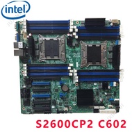 Intel S2600CP2 C602 dual channel server motherboard supports E5 2670CPU dual channel X79