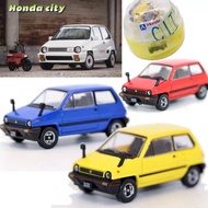 Aoshima Aoshima Capsule Toy Car HONDA CITY HONDA Sidi 1/64 Retro Old Car Model