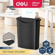 MESIN Deli Automatic Paper Shredder/Paper Shredder Capacity 6 Sheets ET101SC