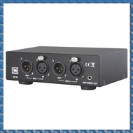 (CSID) USB Dual Mixed Output Phantom Power Supply 48V Audio Interface for Condenser Microphones Musi