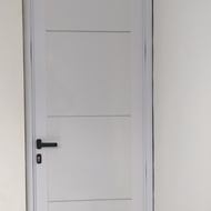 pintu aluminium ukuran standard 220×80 full ACP alumunium