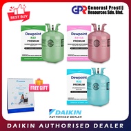 Dewpoint Refrigerant Gas R22 / R32 / R410a Gas Air Cond / Refrigeration +FREE GIFT DAIKIN CALENDER 2