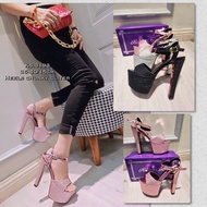 Ks 3193 High Heels 15cm / Chunky Heel 15cm / Fashion Heels 15cm