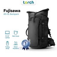 TORCH Fujisawa Beg Galas Bag Laptop Lelaki Perempuan 45+3 L - Travel Backpack with Rain Cover