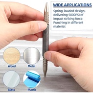 Spring Loaded Center Punch Spring Punch 5000 PSI Striking Force Door Pin Removal Tool Pin Punch
