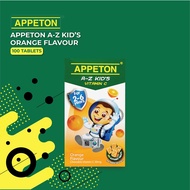 APPETON A-Z KID'S Vitamin C 30mg Chewable Tablet for 2-6 Years Old Orange for Kids/Children Immunity