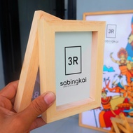 3R Dutch Teak Wood Frame 3R Size Wooden Photo Frame