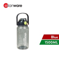Elianware Tritan BPA FREE 1.5Ltr / 2Ltr Botol Air Outdoor School Drinking Water Bottle with Straw