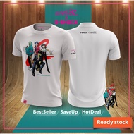 [New Arrival] T-Shirt G-Shock X Gorillaz White Premium>size XS-5XL