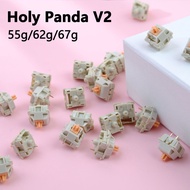 Holy Panda V2 Tactile Switch 55g 62g 67g POM Switche Mechanical Keyboard Custom DIY 3Pins Switches H
