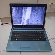 (Baru) Laptop Acer Aspire 4752 Intel Core I3 Ram4Gb Hdd500Gb