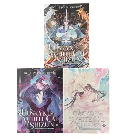 The Husky & His White Cat Shizun Novel Vol.9-11 Erha 2HA Rou Bao Bu Chi Rou Chinese Danmei Fantasy W