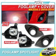 DLAA Mazda 2 2010 - 2014 Front Bumper Spotlight Fog lamp Fog light Foglamp Switch With Cover