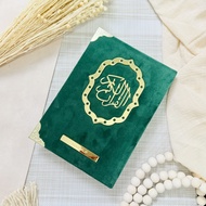 Qalyma Al-Quran Custom  Velvet Baldu Hantaran & Hadiah Saiz A5 - TIADA TAGGING