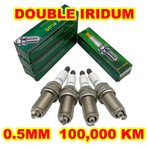 4pcs TRUE DOUBLE IRIDIUM Spark Plug D-3588 FOR 3588 ILFR6A SK20HR11 VKH20 IKH16TT IKH20TT FK20HR11 D
