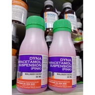 DYNA PARACETAMOL SUSPENSION 250MG