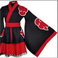 Kimono Akatsuki Naruto cosplay Costume Woman Costume
