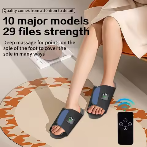 Electric Foot Massager Shoe EMS Pad Muscle Stimulation Massage Foot Relaxation Foot Spa Machine Feet