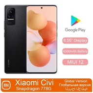 Xiaomi Civi 5G Cell Phone Snapdragon 778G 4500mAh Battery 55W QC Fast Charge OLED Display Android Sm