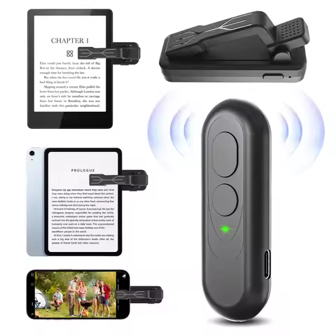 Page Turner for Kindle Automatic Remote Control Camera Remote Shutter RF Page Turner for Kindle Pad 