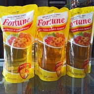 MINYAK GORENG FORTUNE 1 LITER 1 DUS ISI 12 POUCH