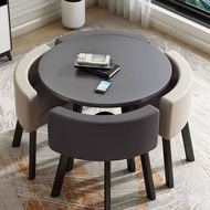 Combination Negotiation Dining Table Negotiation Creative Table Leisure Meeting Guest Milk Tea Madok