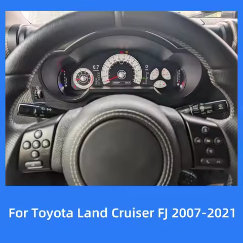 12.3'' LCD Instrument Dash Panel For Toyota Land Cruiser FJ 2007-2021 Board Meter Screen Linux Syste