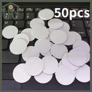 10pcs Ntag215 NFC Tag Round Card 13.56Mhz NFC Chip Tag RFID Tag 25mm Available Adhesive Labels