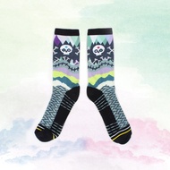 【小創襪】小骷髏 長筒襪 可可夜總會 萬聖節裝扮 萬聖節派對 綠