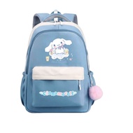 Tas Ransel Anak Perempuan Tas Sekolah Karakter Kartun Cinnamoroll Combo Botol Raincover Waterproop