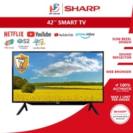 Sharp 42” Full HD Easy Smart TV 2TC42DF1X