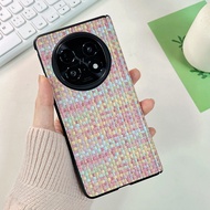 Pu Sang trọng Ốp da cho OPPO Tìm N5 Gấp Chống Sốc Nam Châm Bản Lề Đầy Đủ bảo vệ cơ thể mềm mỏng Ốp đ