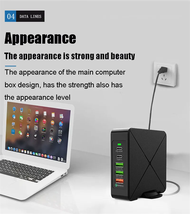 FAST CHARGE PD-75W USB CHARGER Type C ที่ชาร์จ PD คู่ 75W 9V12V15V20VType-C การชาร์จแบบไร้สาย 1