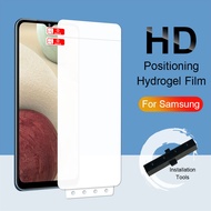 Full Cover Clear Soft Easy Positioning Hydrogel Film Screen Protector For Samsung Galaxy S23 S22 S21 S20 S10 S9 S8 A14 A24 A34 A54 A21s A13 A23 A12 A22 A32 A42 A52s A72 A31 A51 A71 A20s Note 20 10 Plus Ultra