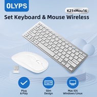 【OLYPS】Keyboard Wireless Bluetooth Lightweight Portable Mini For iPhone iPad apel Tablet Samsung Xia