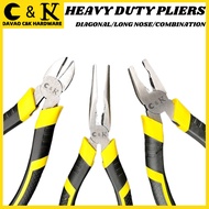 C&K Professional Pliers 6'' 8'' Combination / Long nose / Diagonal Pliers Hand tools ]