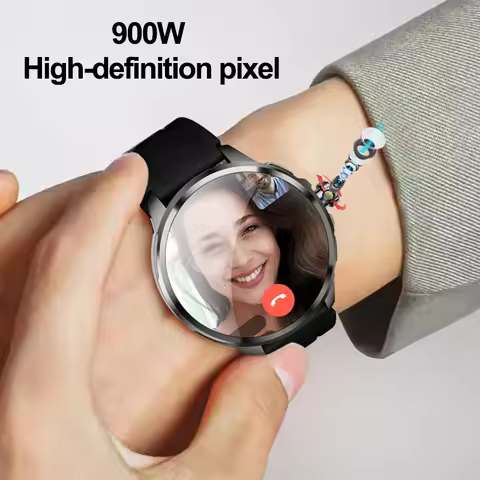 5G Smart Watch 1.95 inch 680*680 AMOLED Screen 8GB+128GB RAM 900W Camera GPS WIFI Google APP Downloa