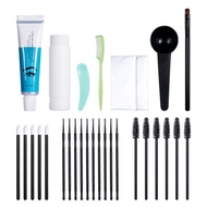 Màu Nhuộm Lông Mày Lông Mi Gel Mascara Lông Mày Kem Bàn Chải Kit Màu Nhuộm Tóc Lâu Trôi Không Thấm N