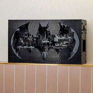Compatible with Lego 76252 Batcave Shadow Box Superhero Batman Boy High Difficulty Assembling Buildi