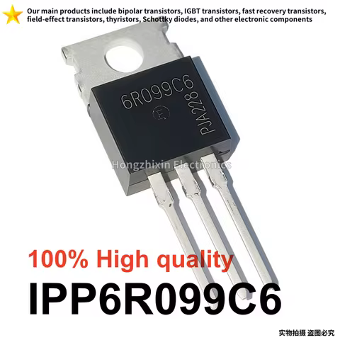 10 for sale NEW quality IPP60R099C6 6R099C6 112A650V TO-220 MOS Field-effect transistor