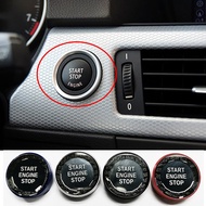 Car Engine START Button Replace Cover STOP Switch Accessories Key Decor for BMW X1 X5 E70 X6 E71 Z4 E89 1 3 5 Series E60 E90 E91