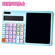 CHAYUMDA Scientific Calculator, Dual Power Supply 12-Digit  Calculator, Large LCD Display With LCD W