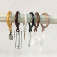 [Curtain Hook] Curtain Hook Curtain Accessories Hanging Ring Mute Silencer Curtain Hook Ring Roman R